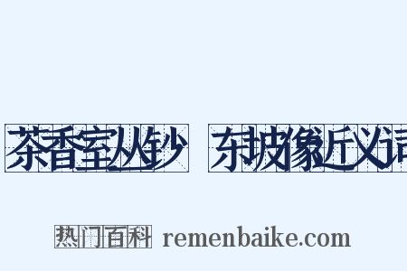 茶香室丛钞·东坡像近义词是什么意思的图片